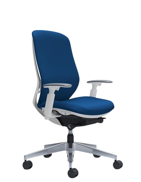 Кресло OKAMURA SYLPHY HIGH BACK FABRIC WHITE для персонала