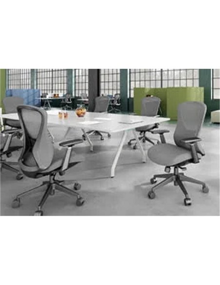 Кресло KRESLALUX K2-GH GREY, эргономичное