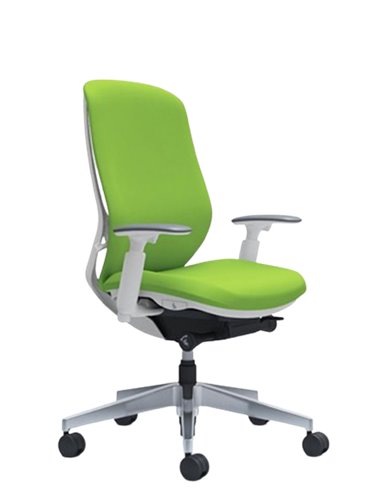 Кресло OKAMURA SYLPHY HIGH BACK FABRIC WHITE для персонала