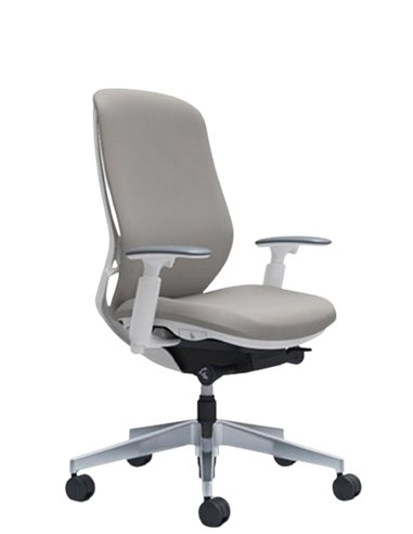 Кресло OKAMURA SYLPHY HIGH BACK FABRIC WHITE для персонала