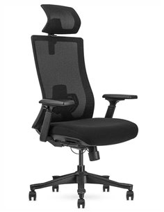 Кресло KRESLALUX SK9-BH BLACK, эргономичное