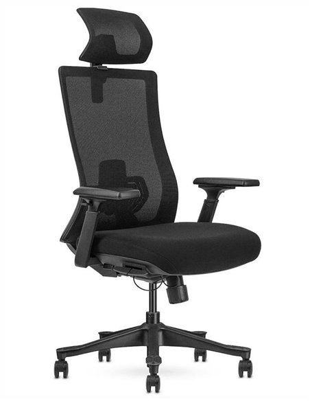 Кресло KRESLALUX SK9-BH BLACK, эргономичное