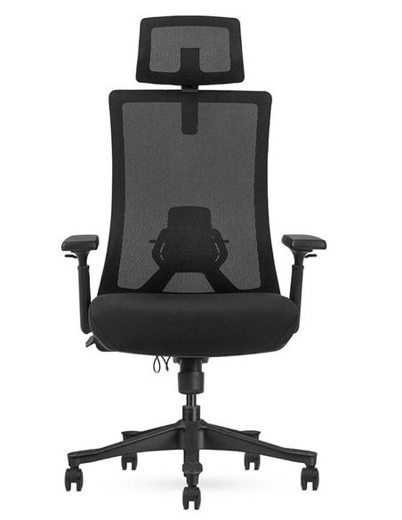 Кресло KRESLALUX SK9-BH BLACK, эргономичное