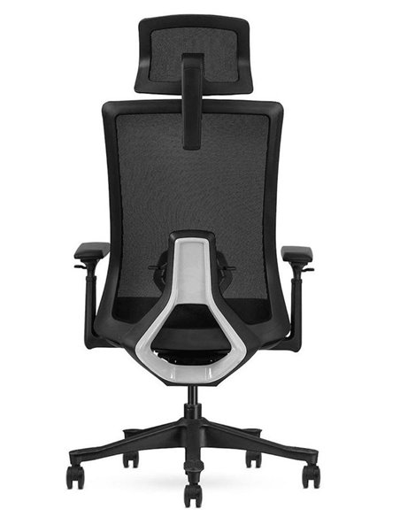 Кресло KRESLALUX SK9-BH BLACK, эргономичное