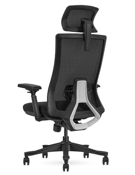 Кресло KRESLALUX SK9-BH BLACK, эргономичное