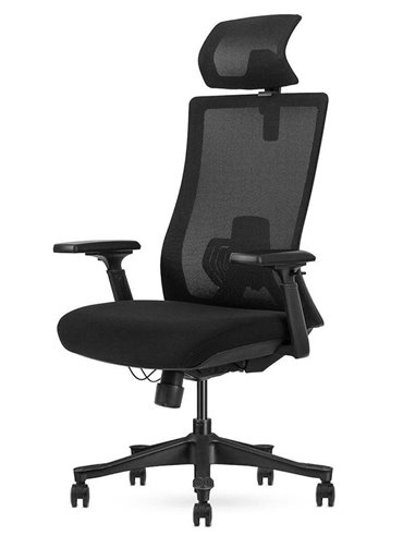 Кресло KRESLALUX SK9-BH BLACK, эргономичное