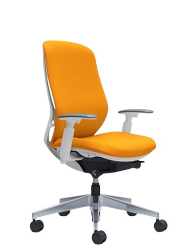 Кресло OKAMURA SYLPHY HIGH BACK FABRIC WHITE для персонала