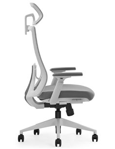 Кресло KRESLALUX SK9-GH WHITE, эргономичное 2
