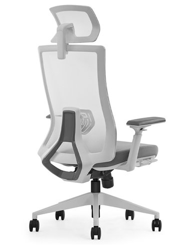 Кресло KRESLALUX SK9-GH WHITE, эргономичное