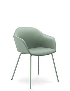 Конференц-кресло LD SEATING RIVA RI-02 GREEN на ножках