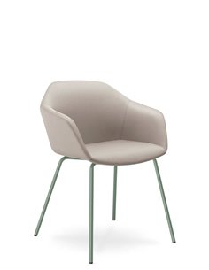 Конференц-кресло LD SEATING RIVA RI-02 GREEN на ножках 2