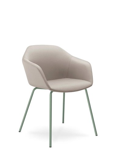 Конференц-кресло LD SEATING RIVA RI-02 GREEN на ножках