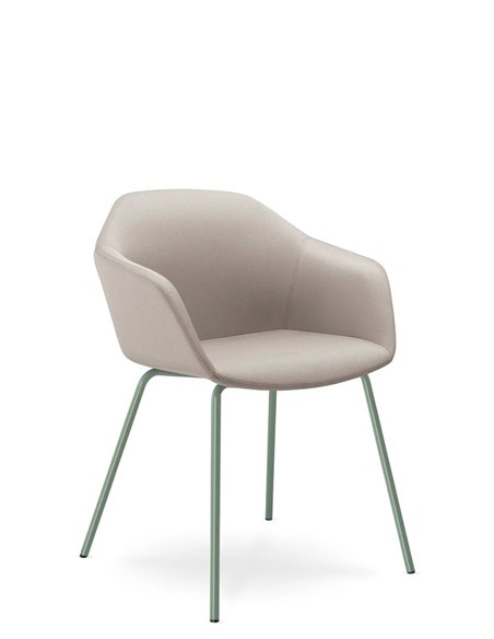 Конференц-кресло LD SEATING RIVA RI-02 GREEN на ножках