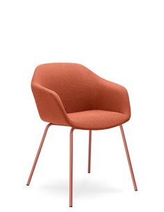 Конференц-кресло LD SEATING RIVA RI-02 BRICK на ножках