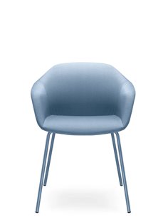 Конференц-кресло LD SEATING RIVA RI-02 BLUE на ножках 2