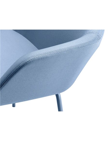 Конференц-кресло LD SEATING RIVA RI-02 BLUE на ножках