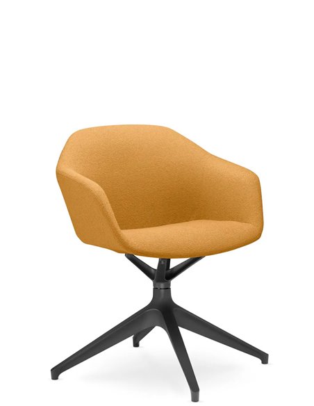 Конференц-кресло LD SEATING RIVA RI-02, F01-BL