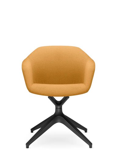 Конференц-кресло LD SEATING RIVA RI-02, F01-BL