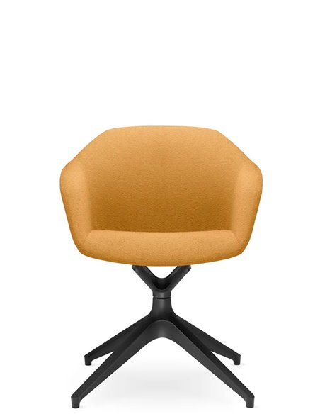 Конференц-кресло LD SEATING RIVA RI-02, F01-BL