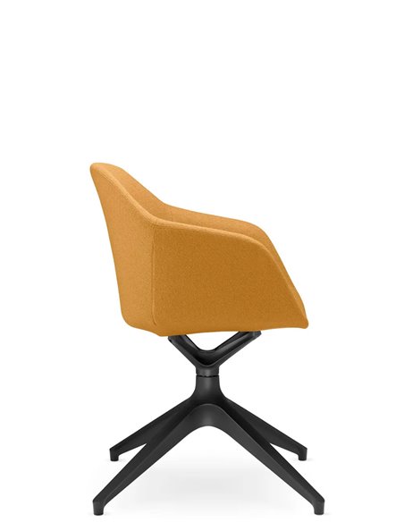 Конференц-кресло LD SEATING RIVA RI-02, F01-BL