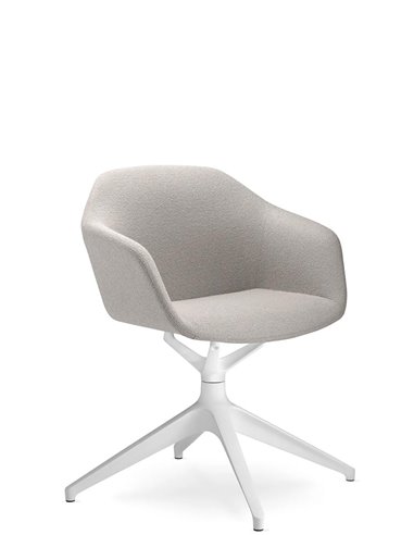 Конференц-кресло LD SEATING RIVA RI-02, F01-WH