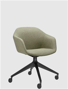 Конференц-кресло LD SEATING RIVA RI-02, F02-BL