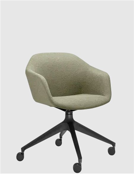Конференц-крісло LD SEATING RIVA RI-02, F02-BL