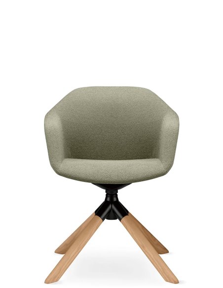 Конференц-кресло LD SEATING RIVA RI-02, FW-BL