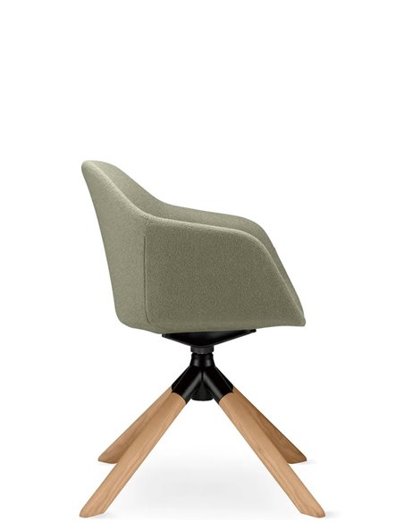 Конференц-кресло LD SEATING RIVA RI-02, FW-BL