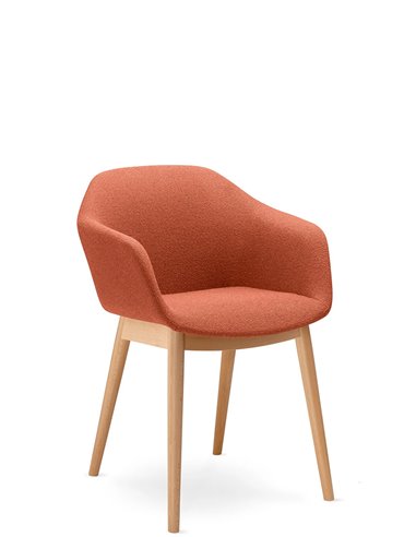 Конференц-кресло LD SEATING RIVA RI-02, D на ножках