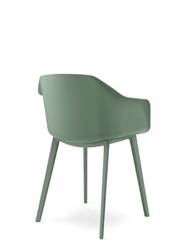 Кресло для посетителя LD SEATING RIVA RI-01-PP на ножках, с мягким сиденьем