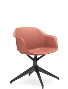Кресло для посетителя LD SEATING RIVA RI-01, F01-BL