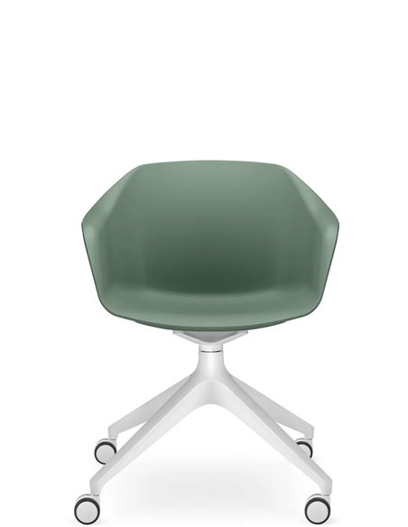 Кресло для посетителя LD SEATING RIVA RI-01, F02-WH