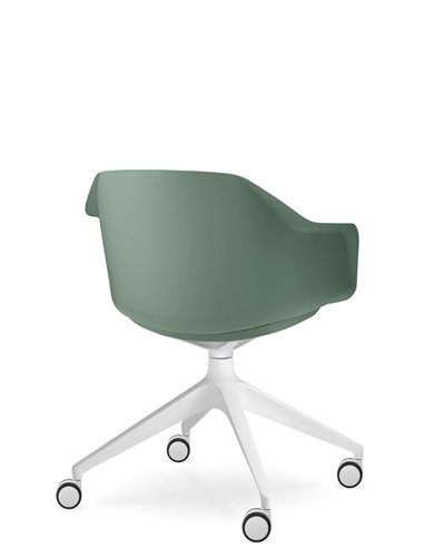Кресло для посетителя LD SEATING RIVA RI-01, F02-WH