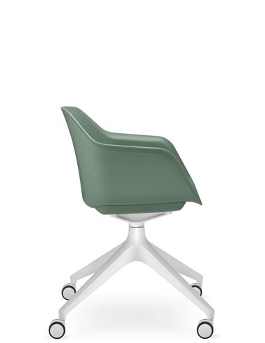 Кресло для посетителя LD SEATING RIVA RI-01, F02-WH