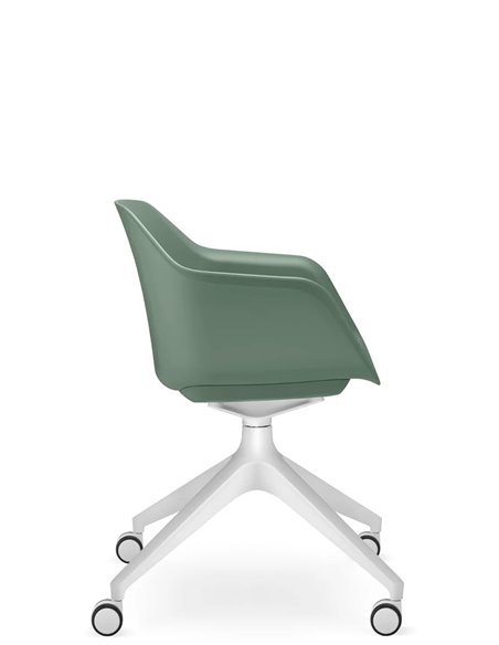 Кресло для посетителя LD SEATING RIVA RI-01, F02-WH