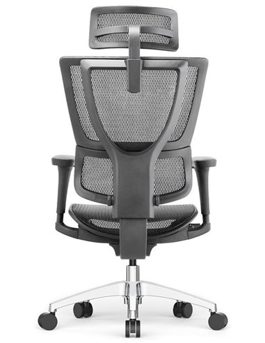 Кресло MIRUS-IOO PROJECT 2 (IOOB2WB-AB-HAM, СЕТКА Т-168-B1 BLACK), эргономичное