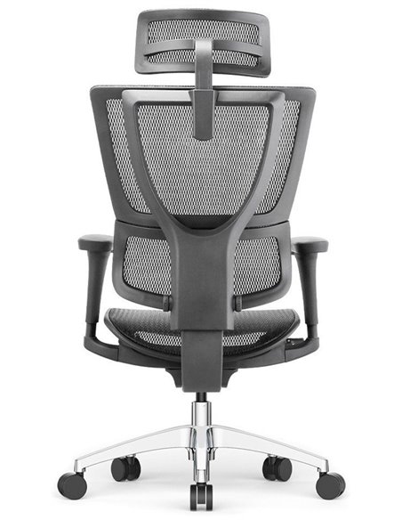Кресло MIRUS-IOO PROJECT 2 (IOOB2WB-AB-HAM, СЕТКА Т-168-B1 BLACK), эргономичное
