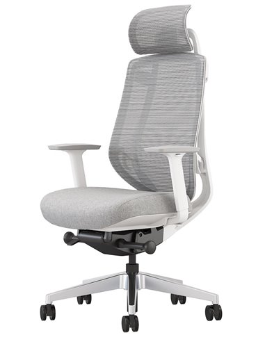 Кресло KRESLALUX OSIER-A1-BS GREY, эргономичное