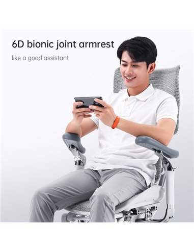 Кресло SIHOO DORO-S300 WHITE эргономичное