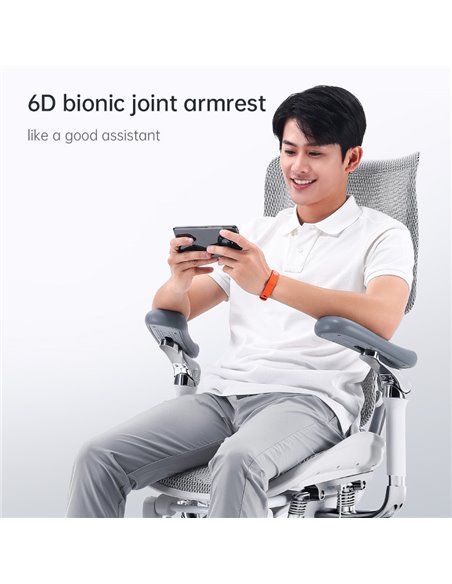 Кресло SIHOO DORO-S300 WHITE эргономичное