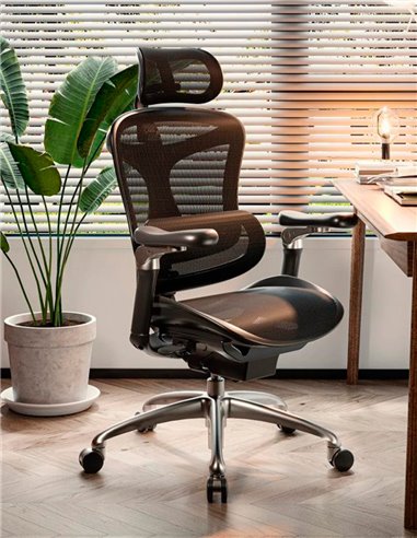 Кресло SIHOO DORO-C300 BLACK эргономичное