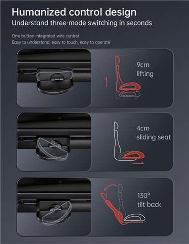 Кресло SIHOO M97 BLACK эргономичное