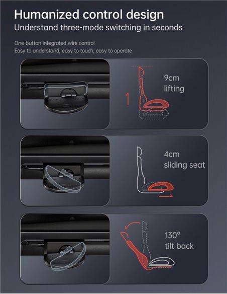 Кресло SIHOO M97 BLACK эргономичное