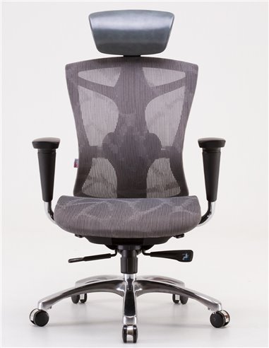 Кресло SIHOO V1 GREY MESH эргономичное