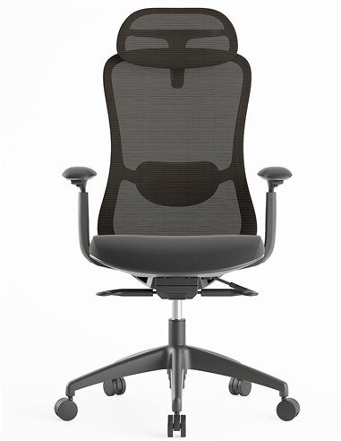Кресло KRESLALUX SILKY GHB DARK GREY, эргономичное