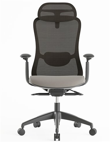 Кресло KRESLALUX SILKY GHB LIGHT GREY, эргономичное