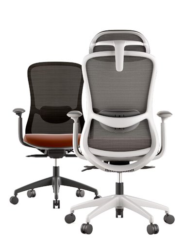 Кресло KRESLALUX SILKY GHB RED, эргономичное