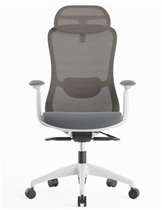 Кресло KRESLALUX SILKY GHW GREY, эргономичное 2