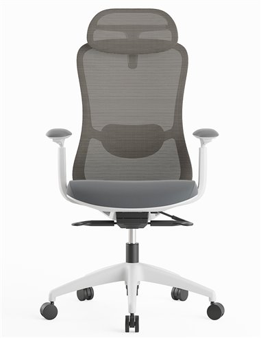 Кресло KRESLALUX SILKY GHW GREY, эргономичное